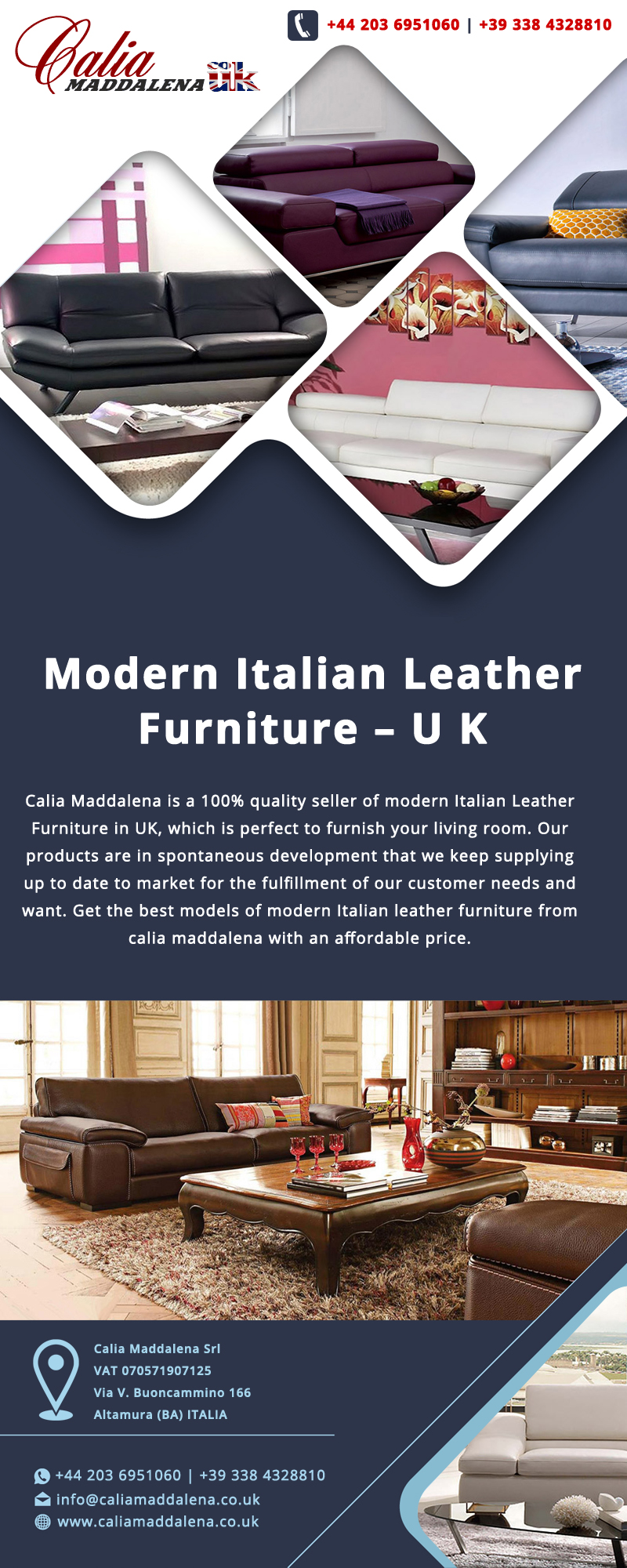 Italian Leather Furniture